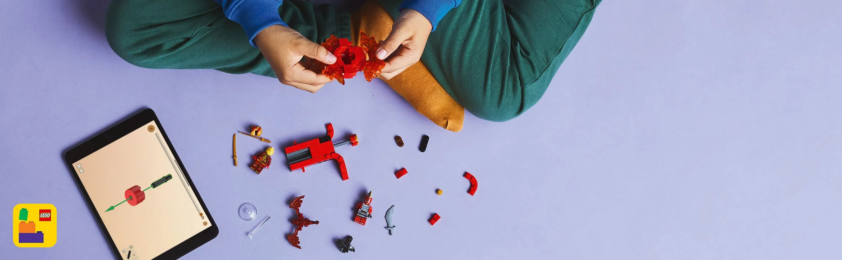 LEGO NINJAGO Kai's Spinjitzu Dragon Spinner 71823