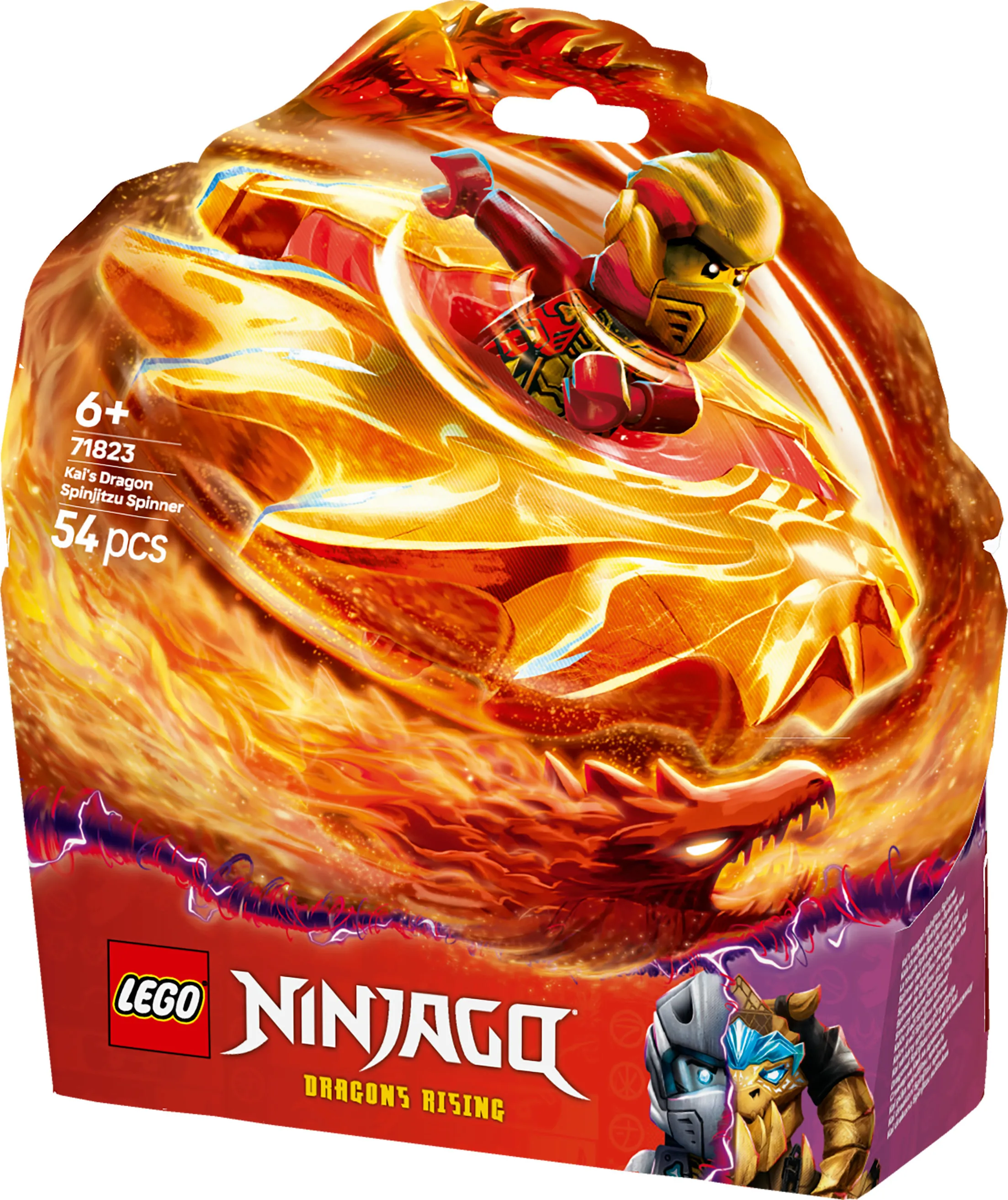 LEGO NINJAGO Kai's Spinjitzu Dragon Spinner 71823
