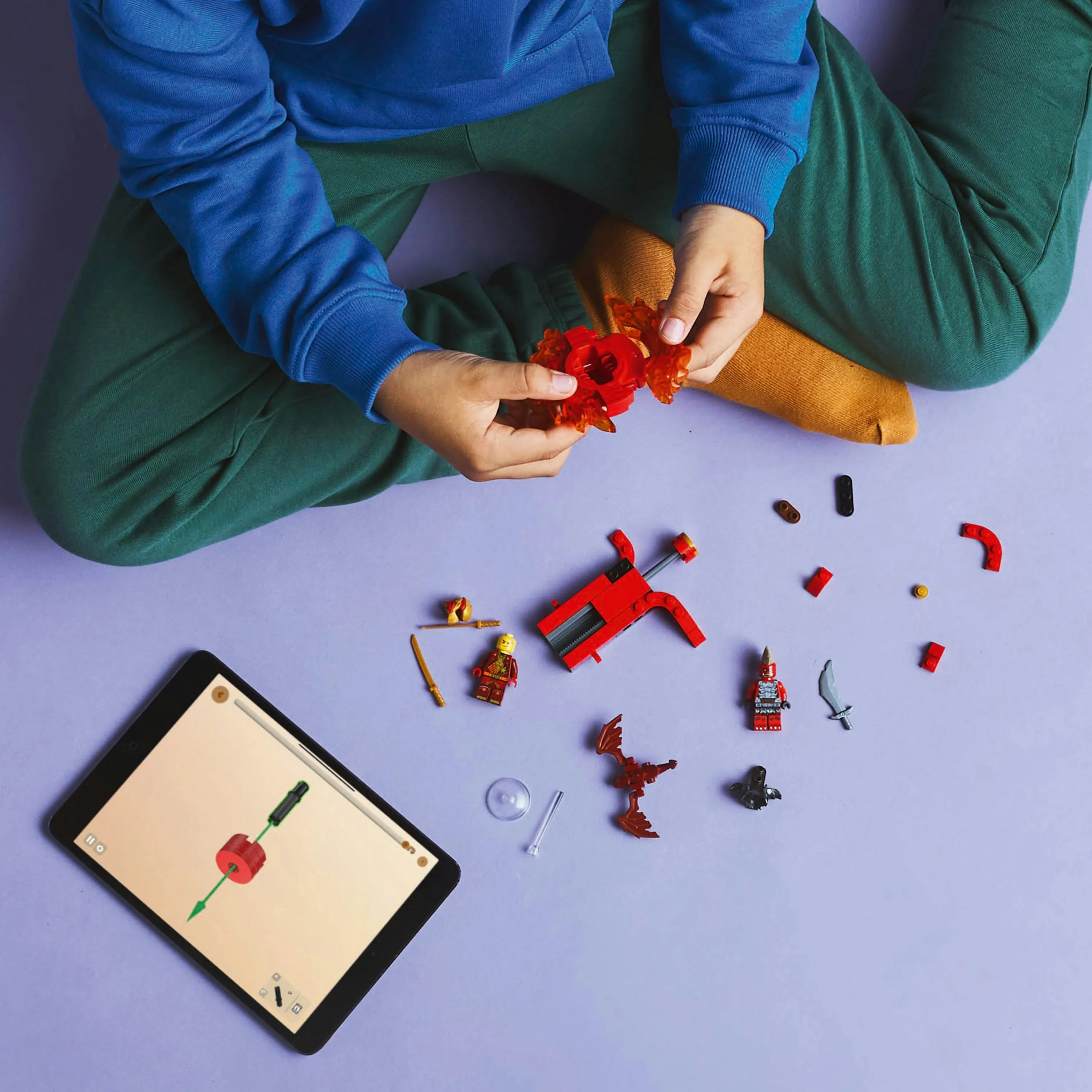 LEGO NINJAGO Kai's Spinjitzu Dragon Spinner 71823