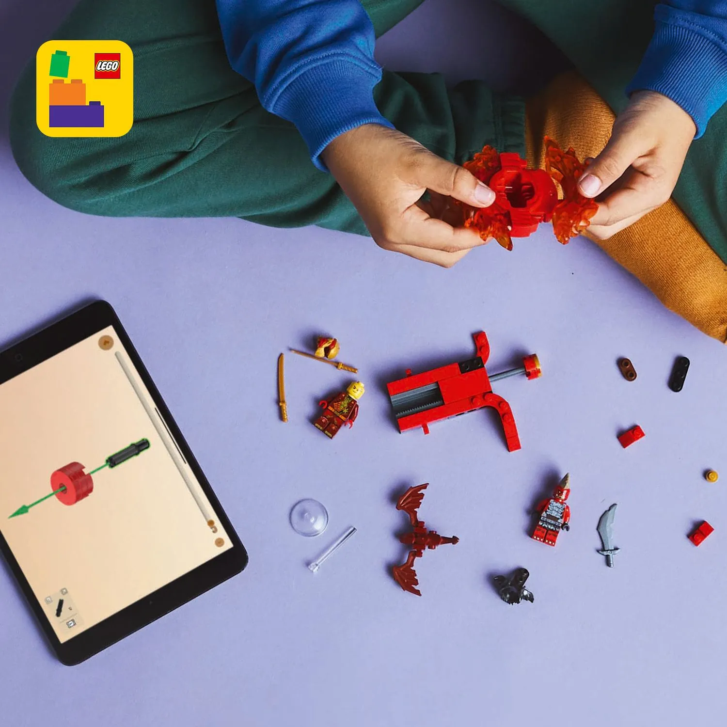 LEGO NINJAGO Kai's Spinjitzu Dragon Spinner 71823