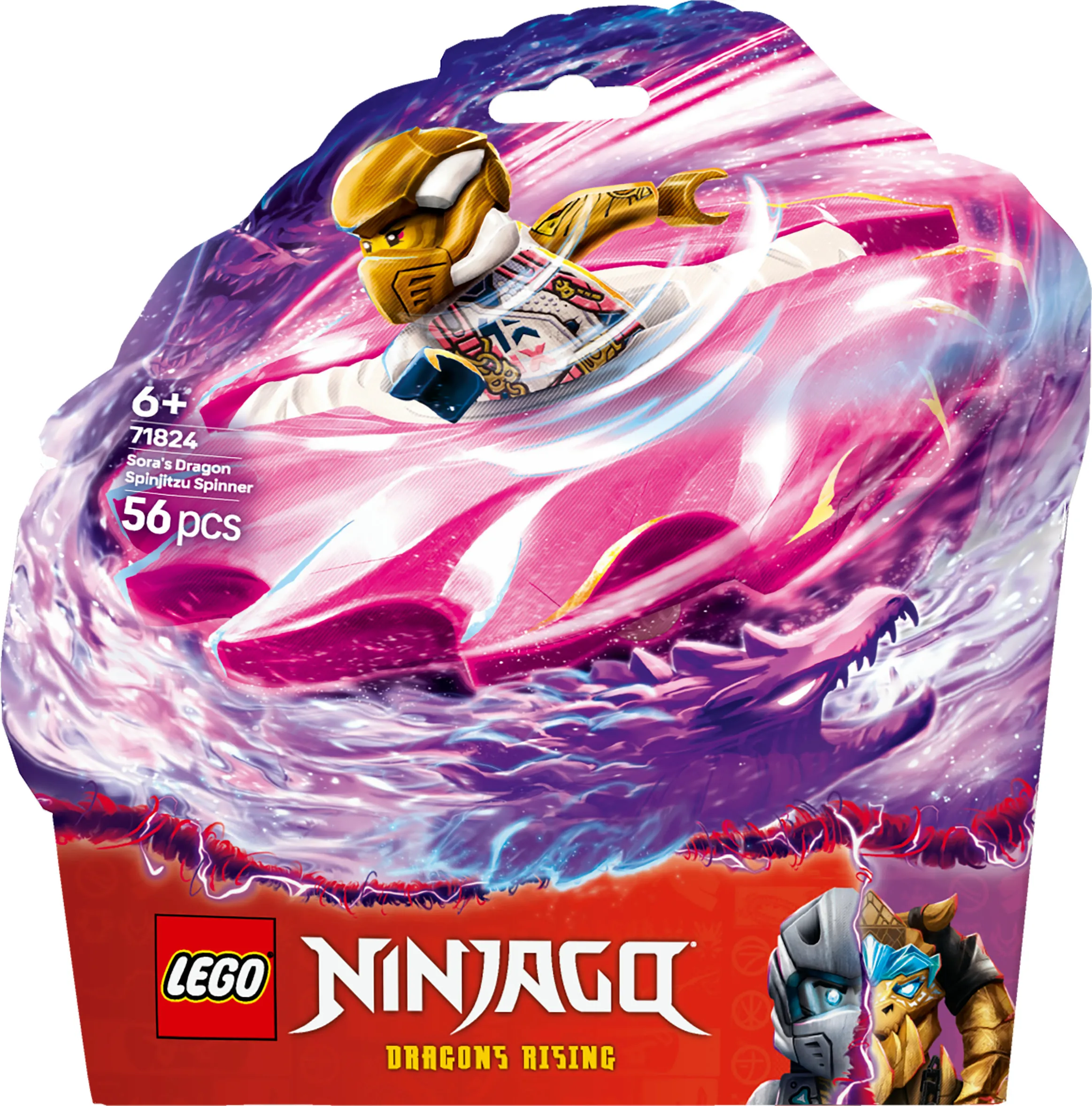 LEGO NINJAGO Sora's Dragon Spinjitzu Spinner 71824