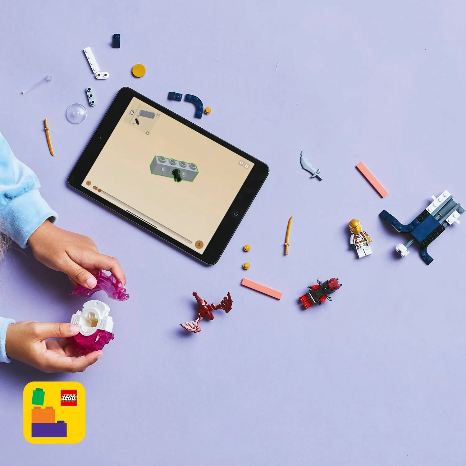 LEGO NINJAGO Sora's Dragon Spinjitzu Spinner 71824