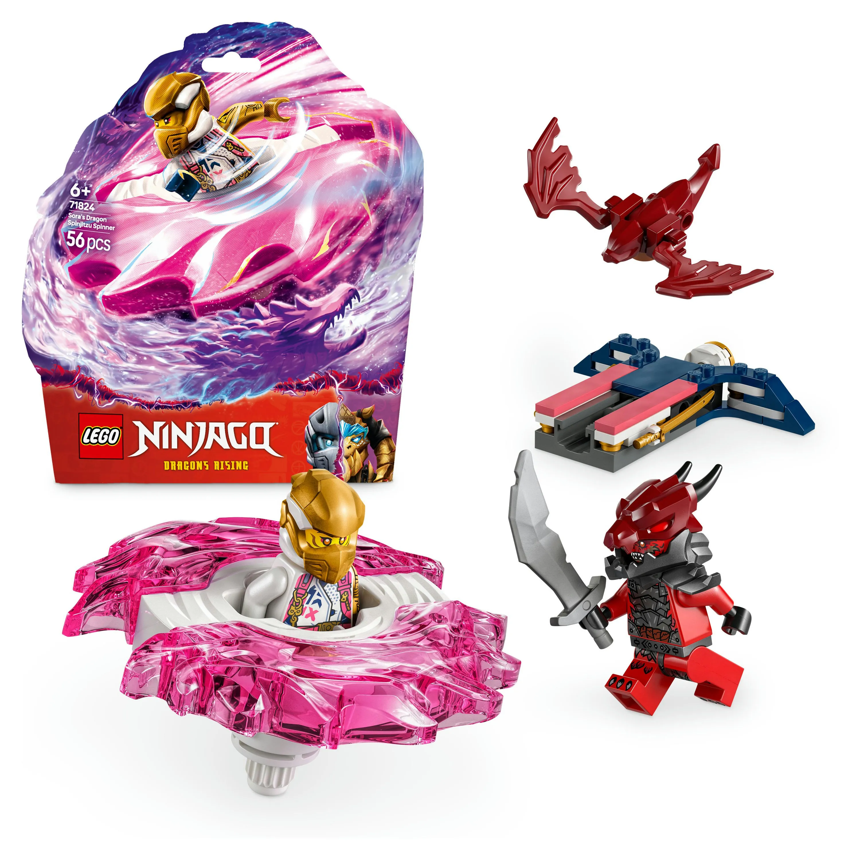 LEGO NINJAGO Sora's Dragon Spinjitzu Spinner 71824