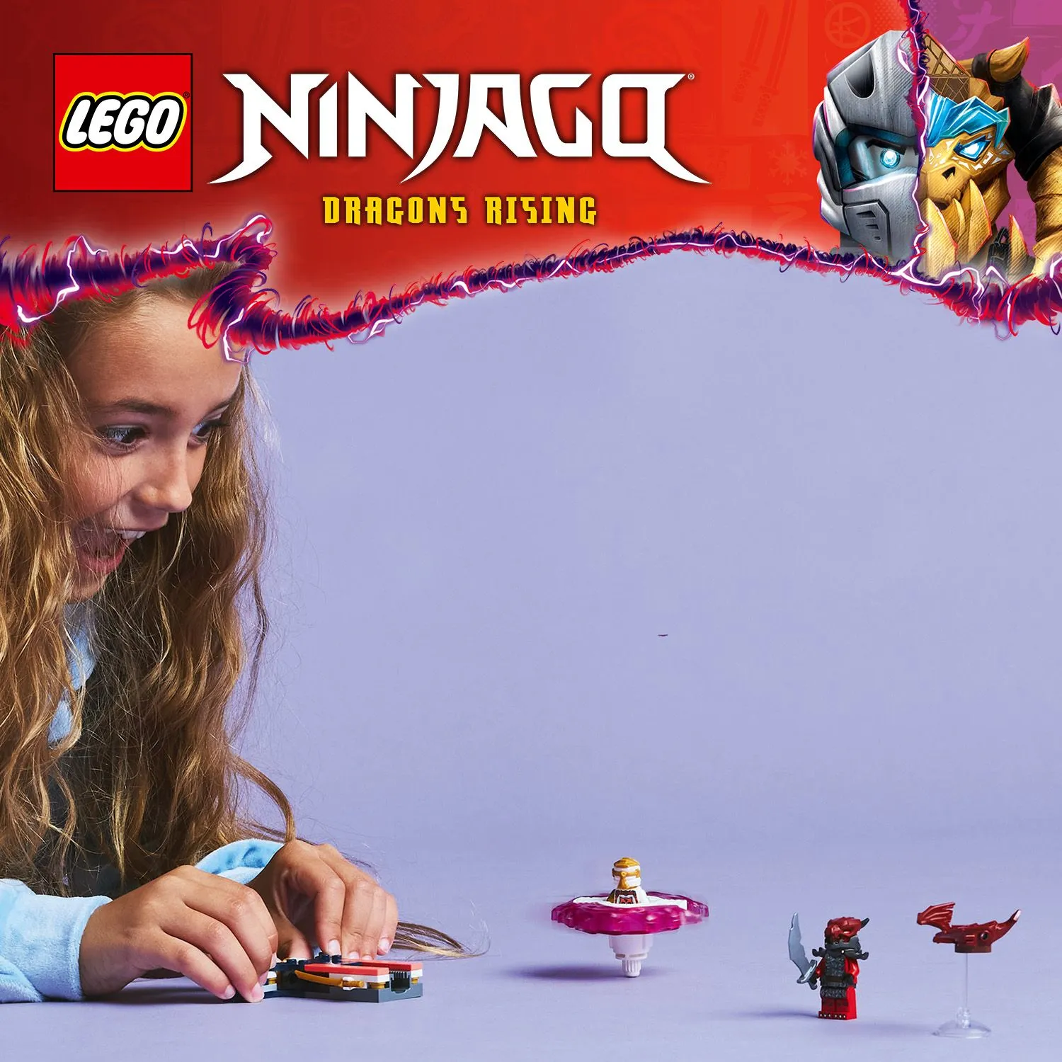 LEGO NINJAGO Sora's Dragon Spinjitzu Spinner 71824
