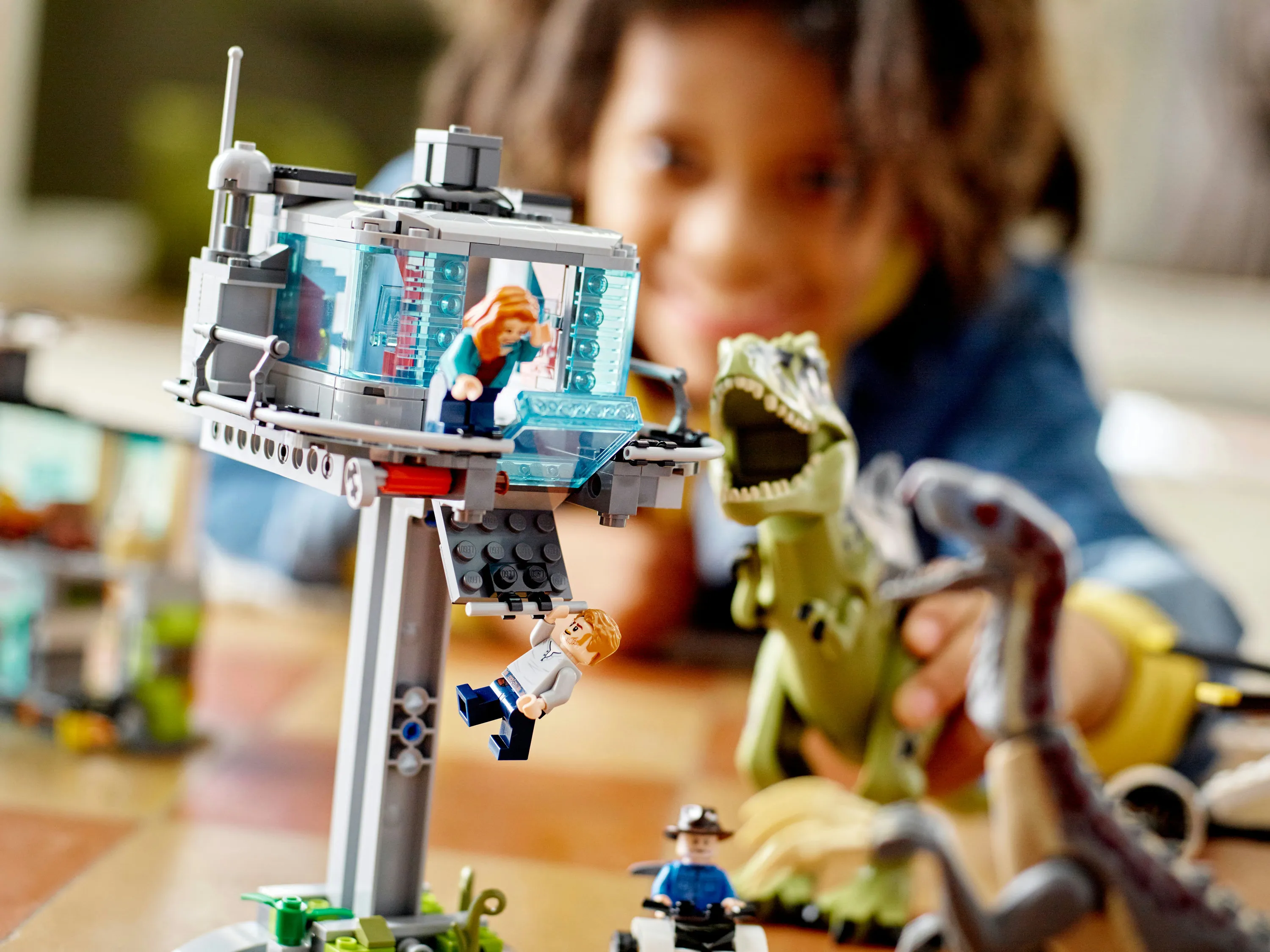 Lego Giganotosaurus &amp; therizinosaurus Attack 76949