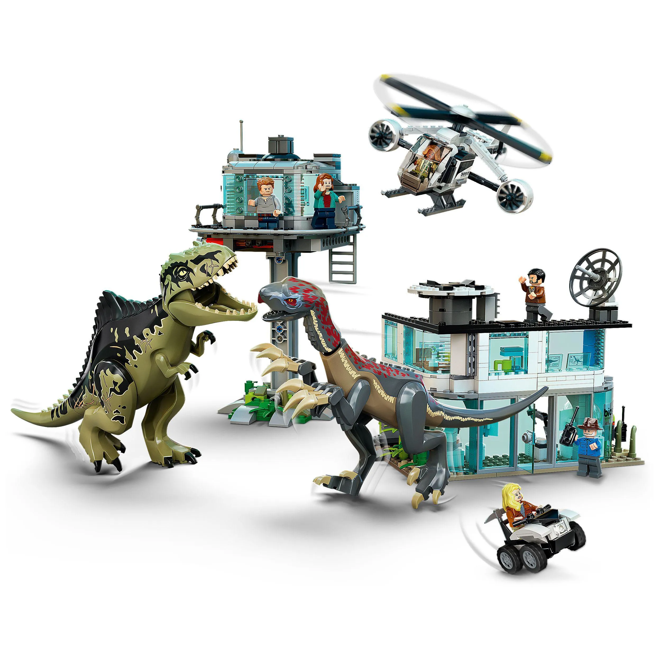 Lego Giganotosaurus &amp; therizinosaurus Attack 76949