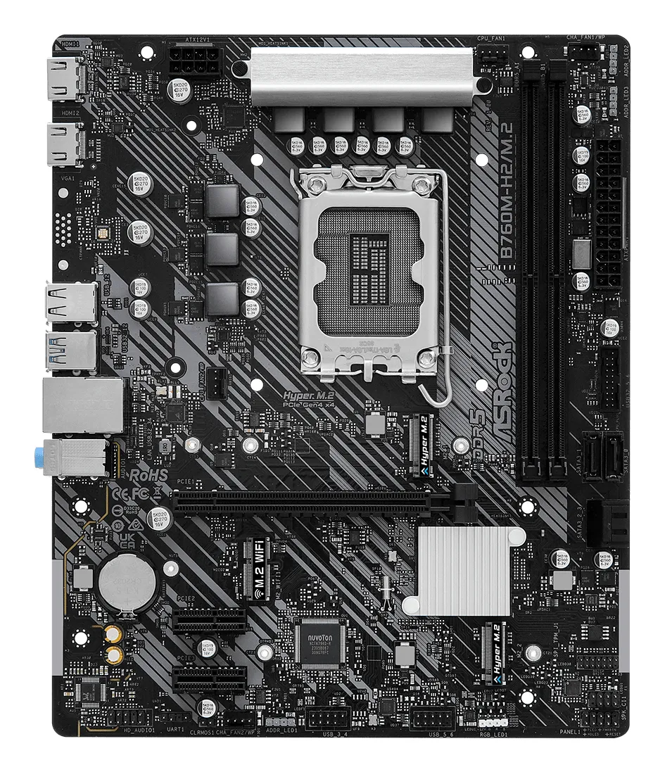 ASRock B760M-H2/M.2 mATX - motherboard