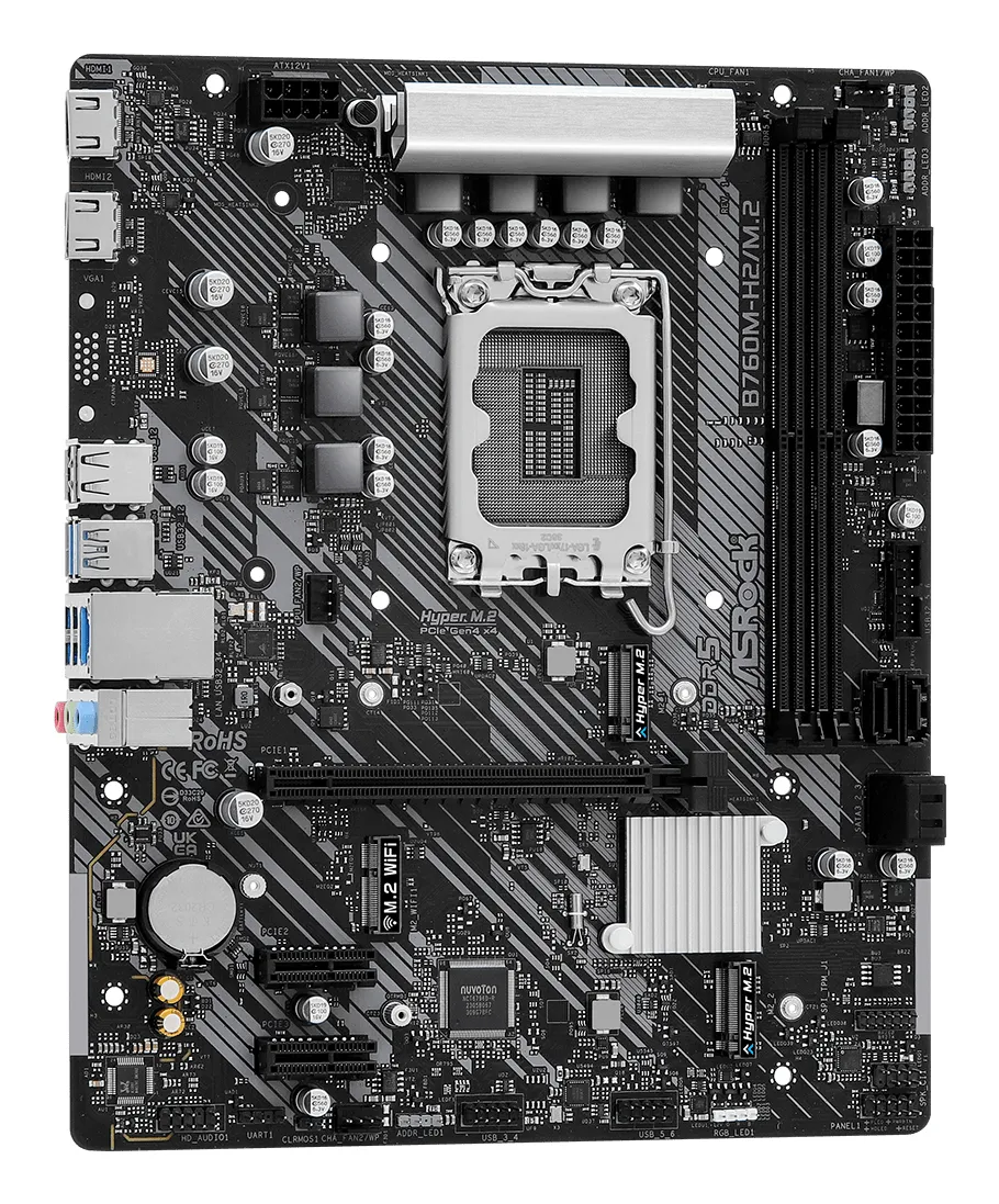 ASRock B760M-H2/M.2 mATX - motherboard