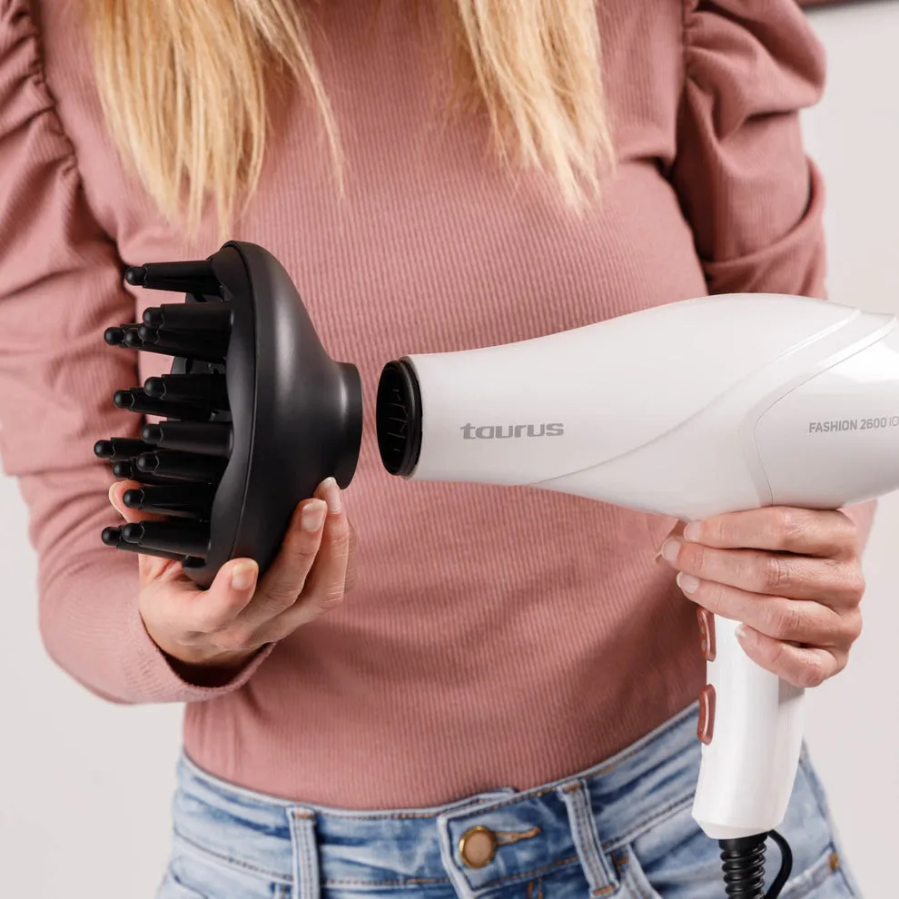 Taurus Fashion 2600 Ionic, 2600W - hair dryer, White