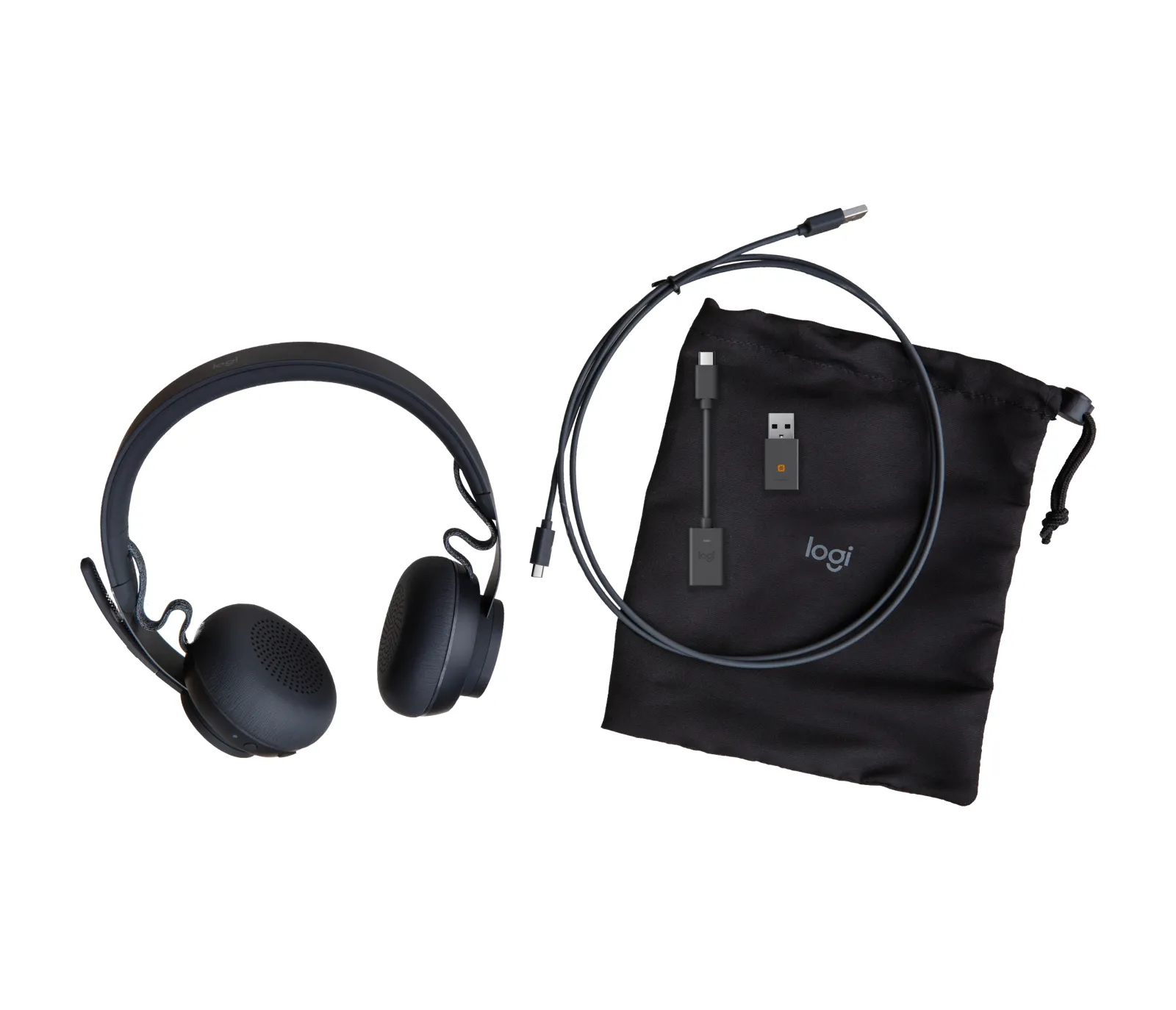 Logitech Zone 900 -langattomat kuulokkeet, grafiitti