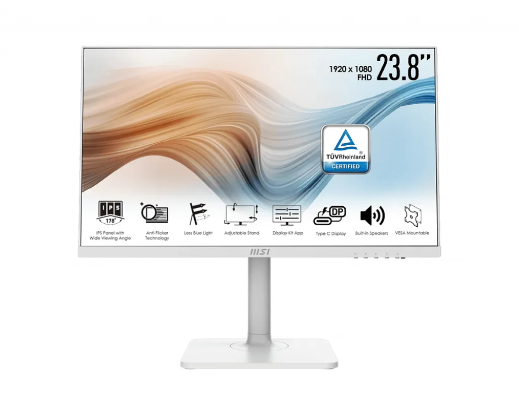 MSI 24" Modern MD241PWDE, Full HD, IPS - monitor MSI 24" Modern MD241PWDE, Full HD, IPS - monitor