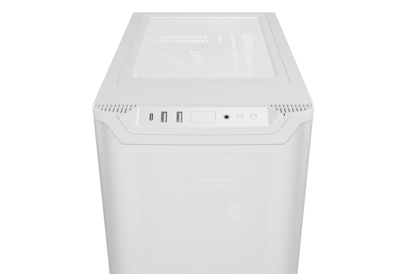 be quiet! Pure Base 501 Airflow - midi chassi, fönster, vit