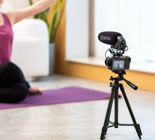 BOYA BY-BM3030, Condenser Shotgun Microphone, Black