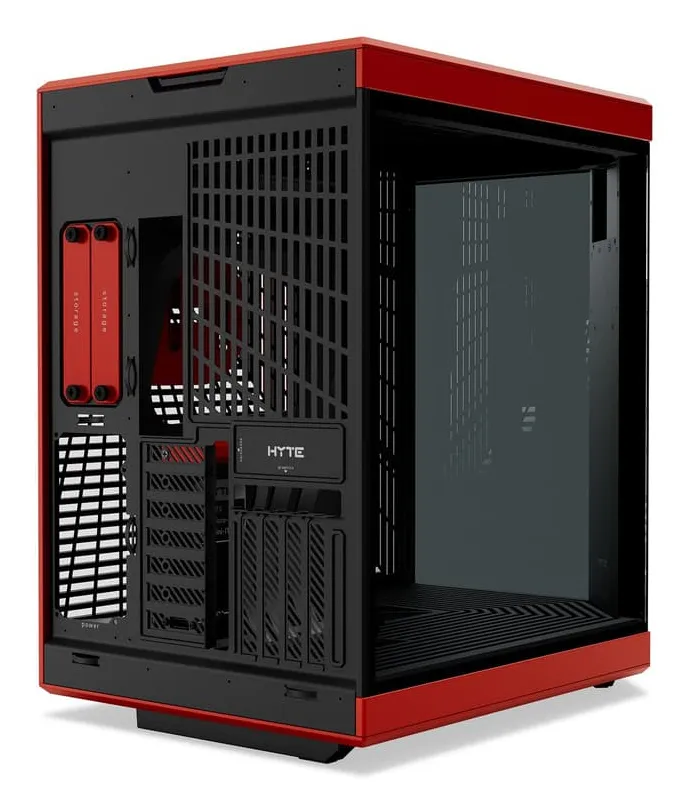 Hyte Y70 Touch Infinite 14.9" - midi case, Black Cherry