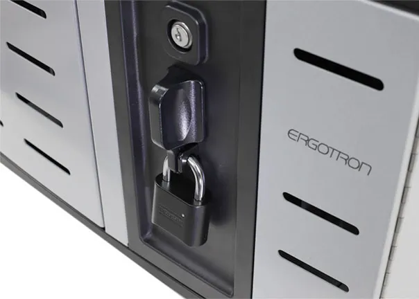 ERGOTRON Zip12 Charging Desktop Cabinet Chromebook Tablet Ultrabook MacBook and laptop devices with up to a 14.0 inch screen