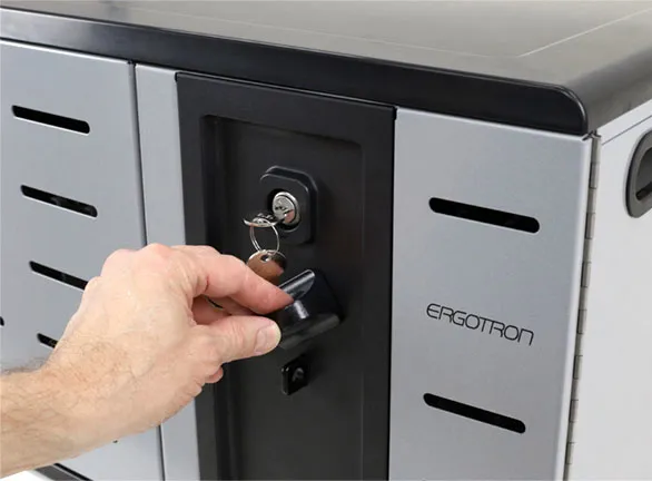 ERGOTRON Zip12 Charging Desktop Cabinet Chromebook Tablet Ultrabook MacBook and laptop devices with up to a 14.0 inch screen