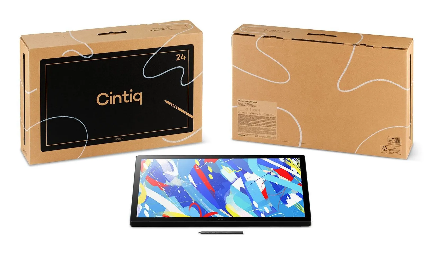 WACOM Piirton&auml;ytt&ouml; Cintiq 24 Touch (2025)