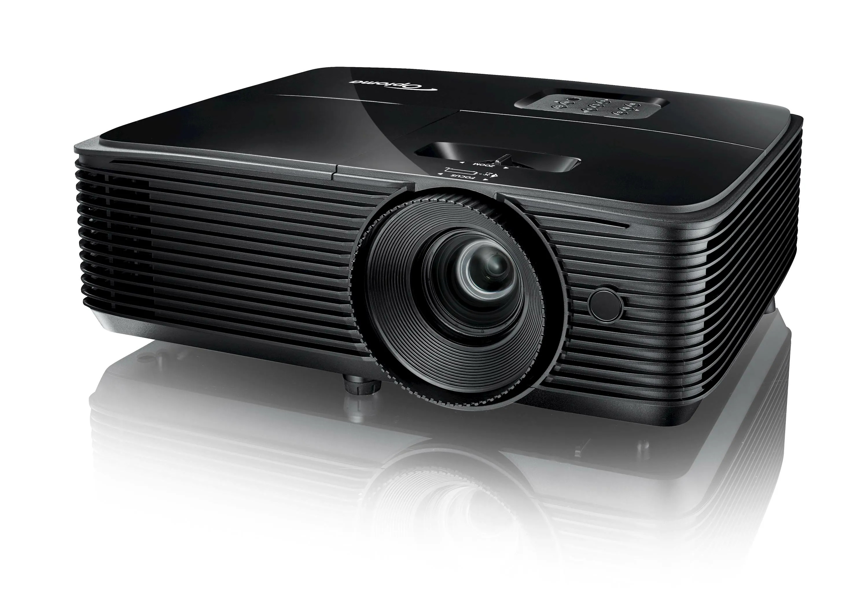 Optoma HD28e - DLP-projektori - kannettava - 3D - 3800 lumenia - Full HD (1920 x 1080) - 16:9
