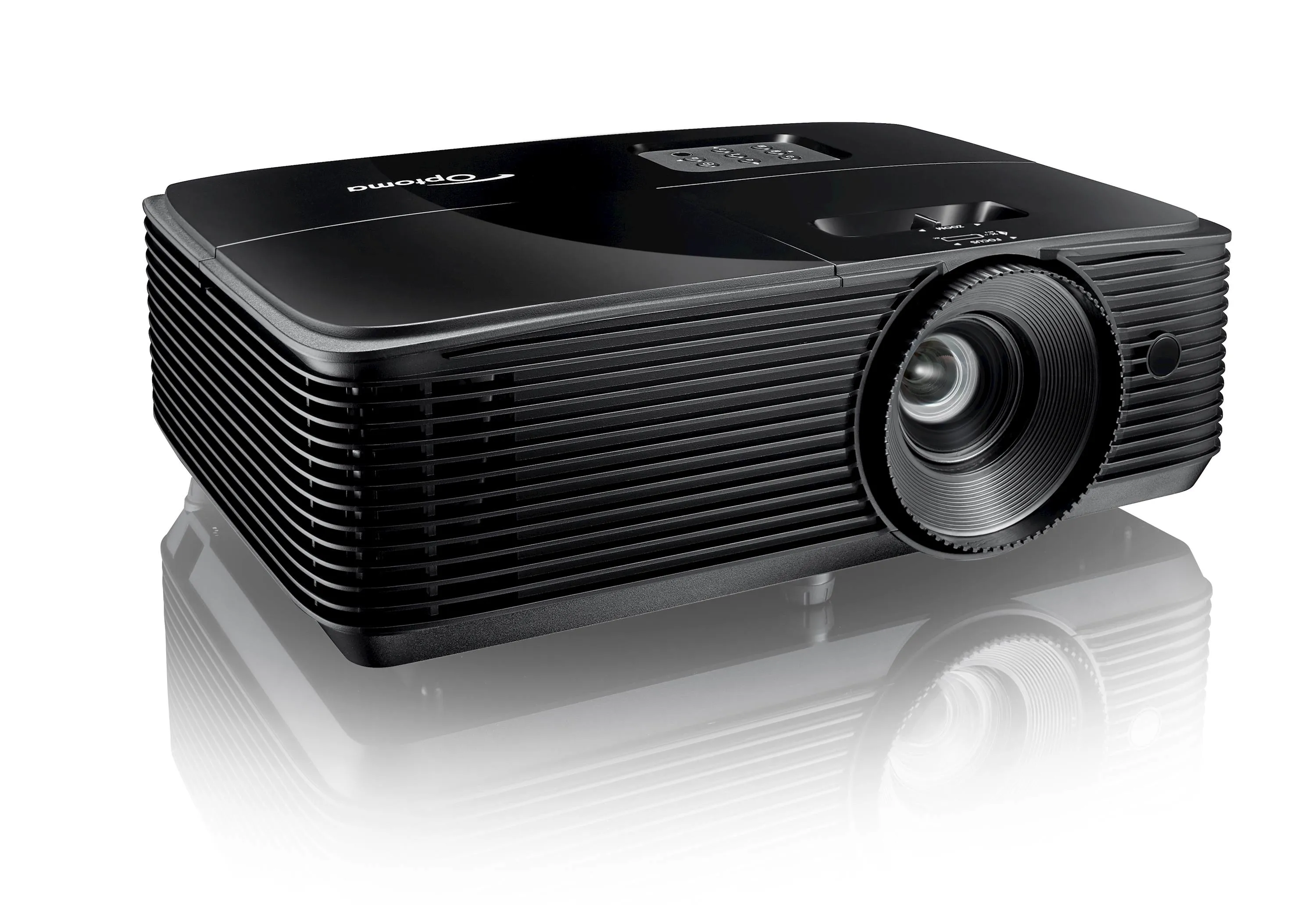 Optoma HD28e - DLP-projektori - kannettava - 3D - 3800 lumenia - Full HD (1920 x 1080) - 16:9
