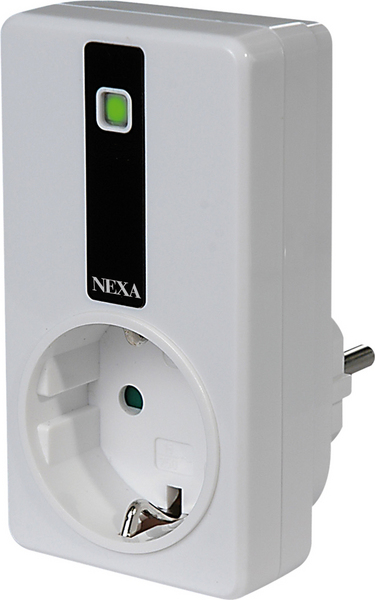 Nexa virrankatkaisin,lis&auml;vastaanotin, valk., 2300W