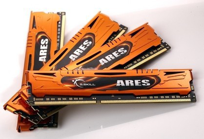 G.Skill DDR3 32GB 1600-10 Ares LowProfile Quad