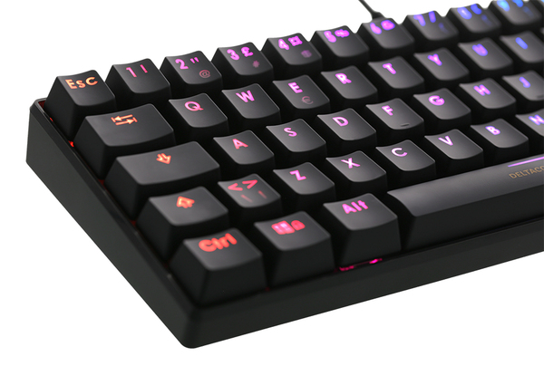 Deltaco Gaming RGB Mechanical Red - gaming keyboard