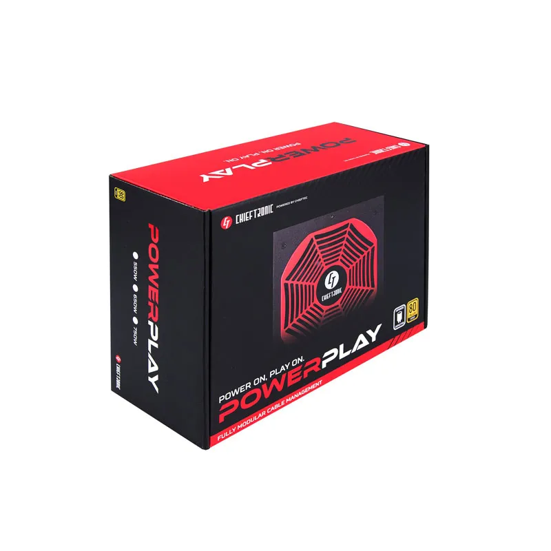 Chieftec PowerPlay 650W - Power supply, 80 Plus Gold