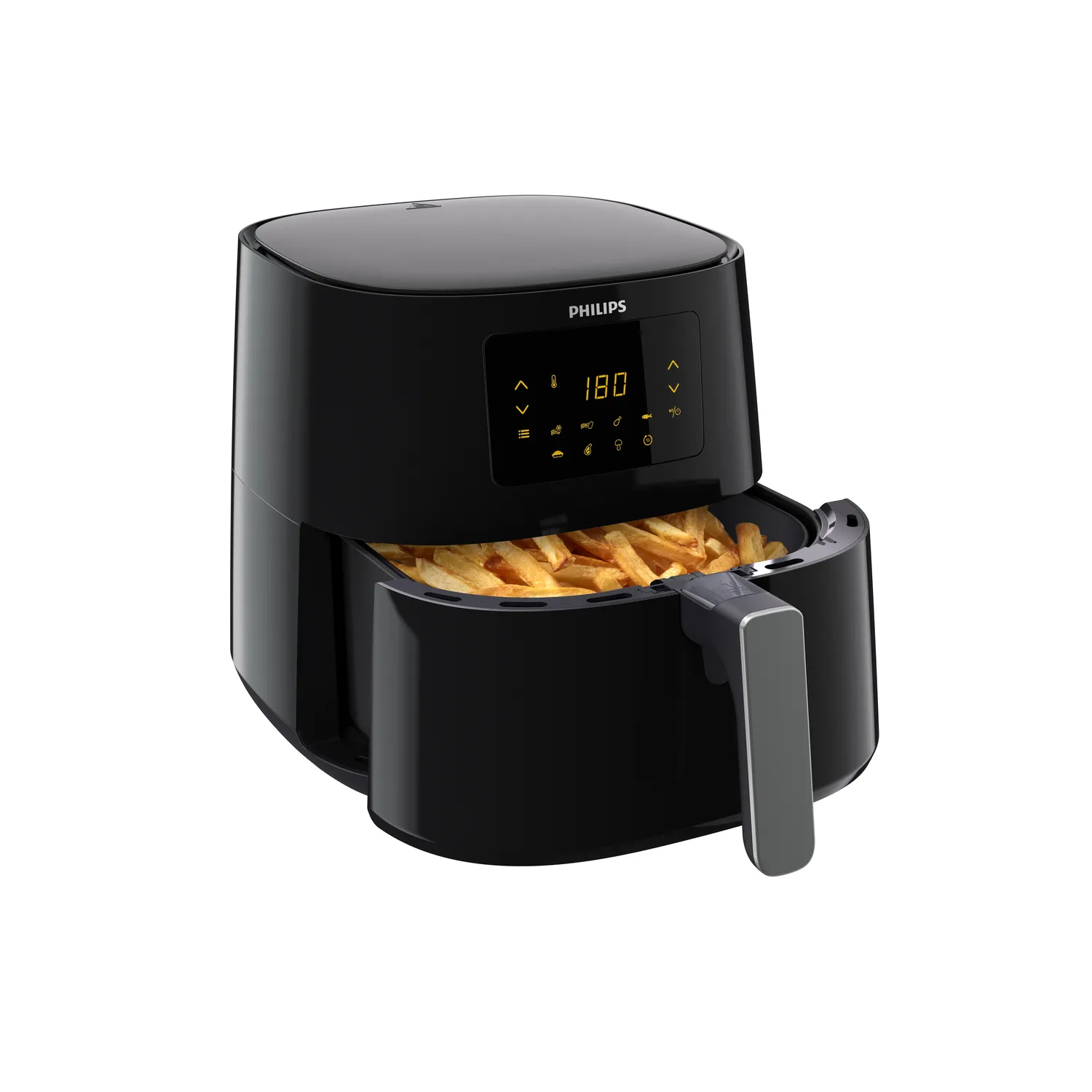 Philips Airfryer XL -kiertoilmakypsennin, Musta, 6.2l
