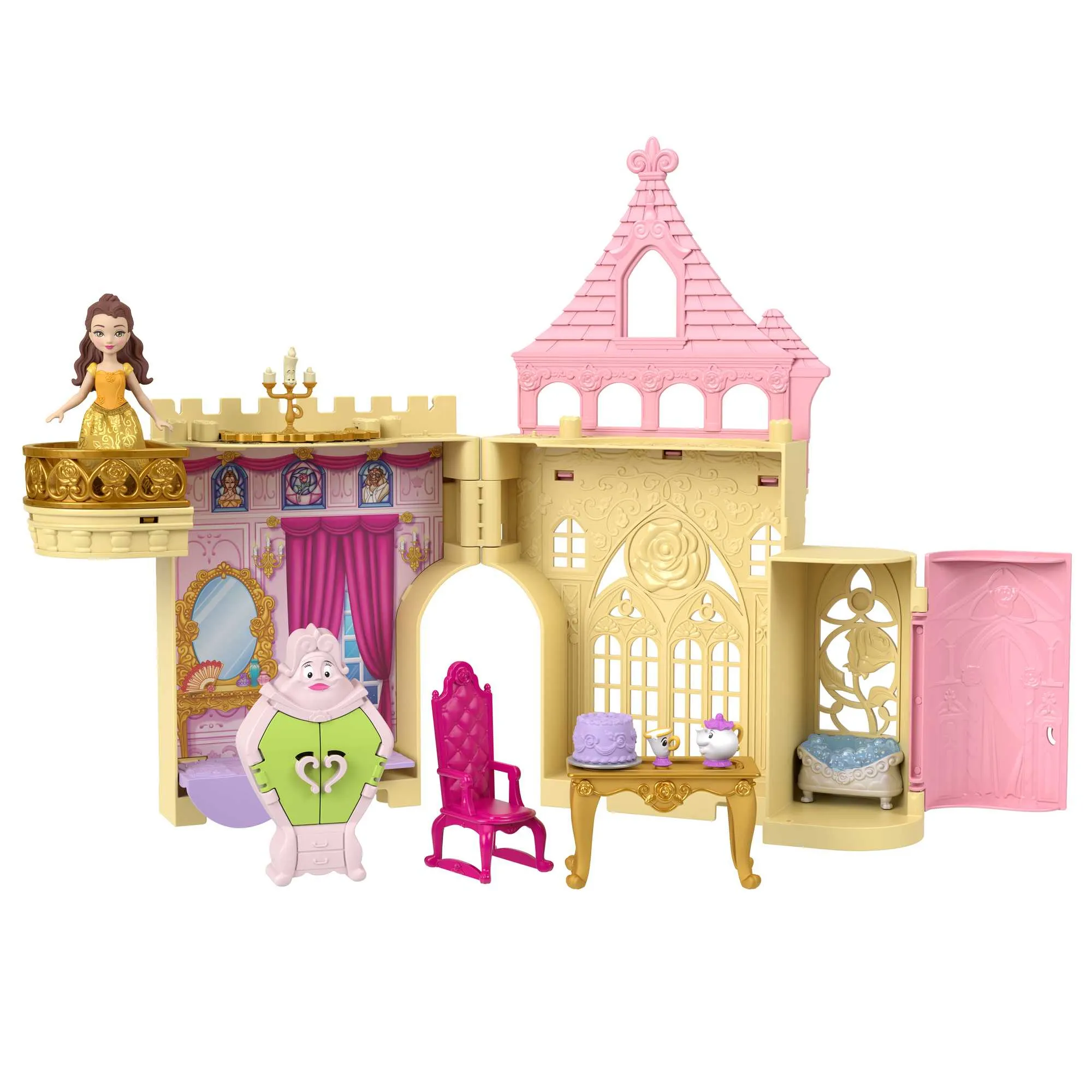 Mattel Disney Princess Belles Magical Surprise Castle Playset Play Building