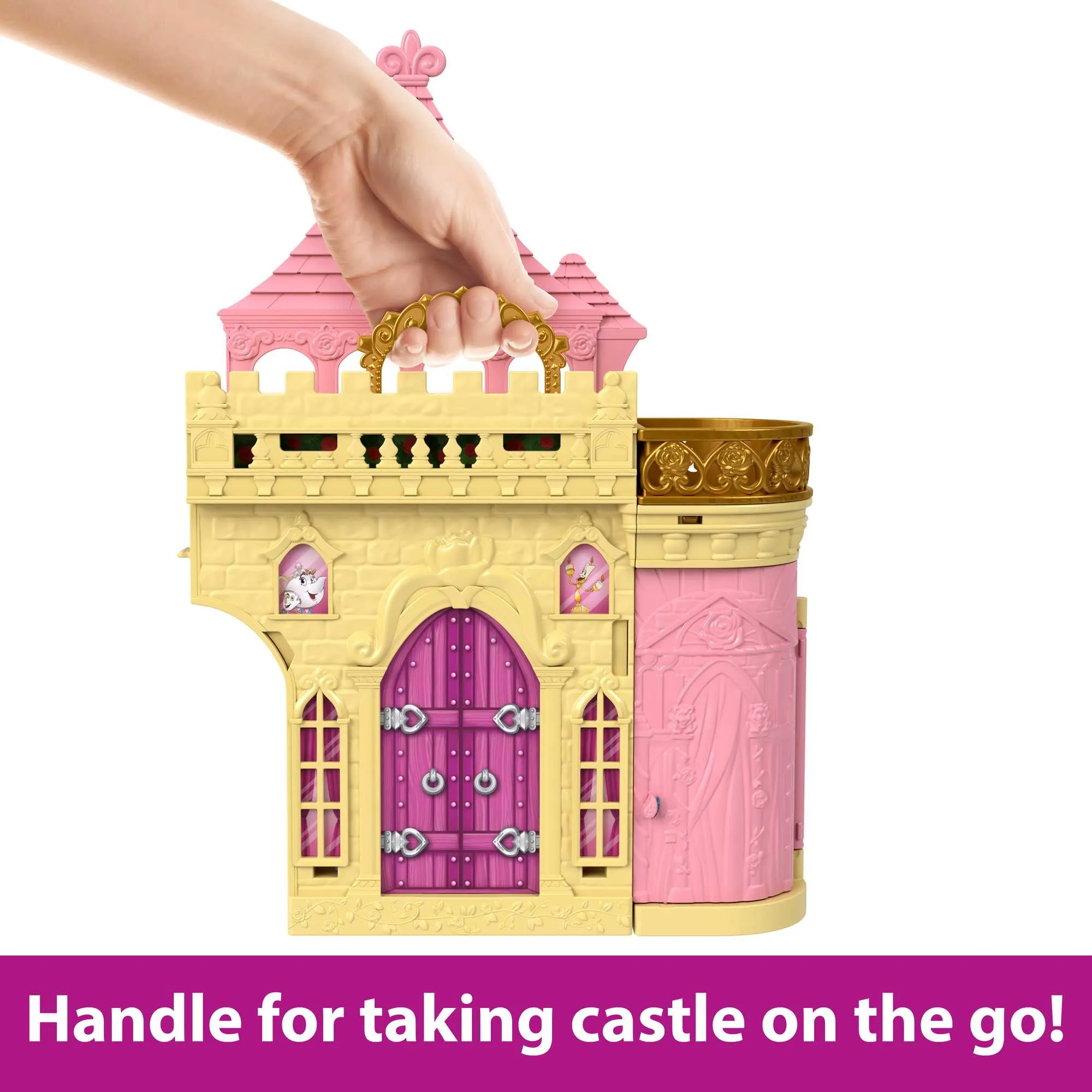 Mattel Disney Princess Belles Magical Surprise Castle Playset Play Building