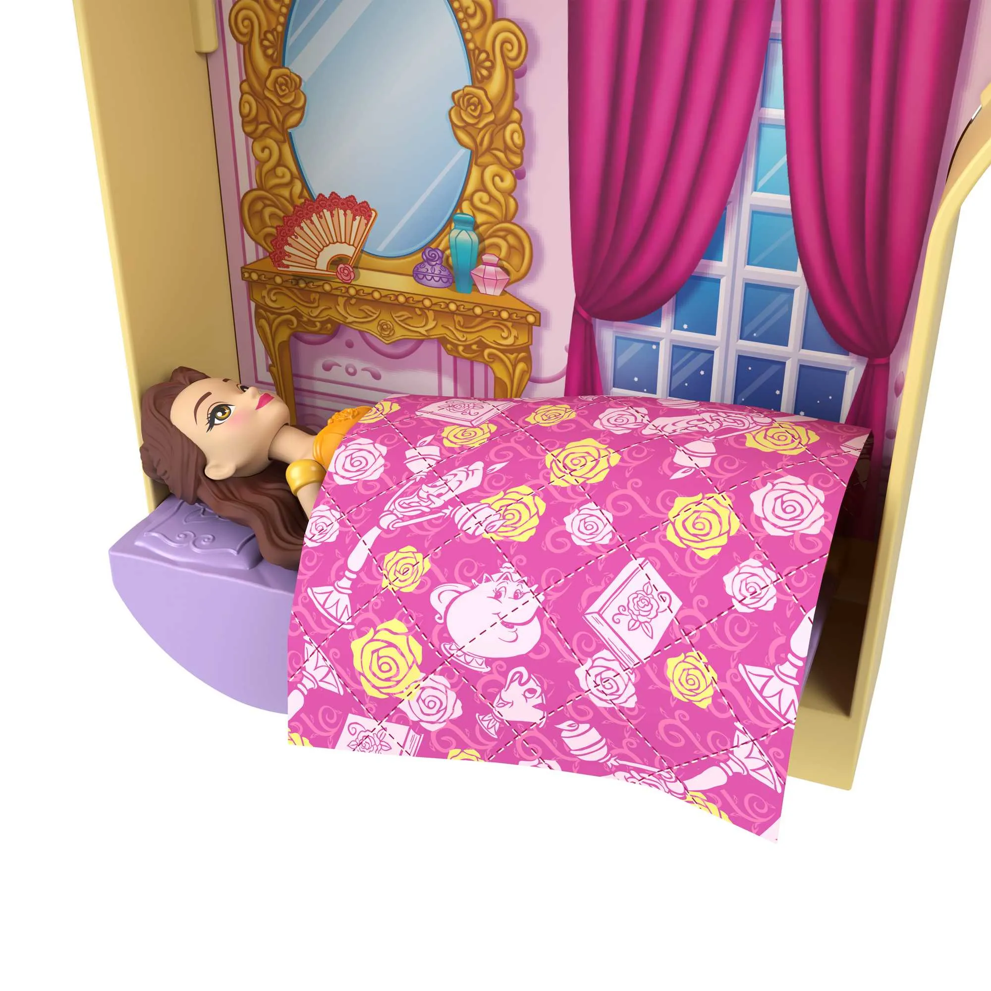 Mattel Disney Princess Belles Magical Surprise Castle Playset Play Building