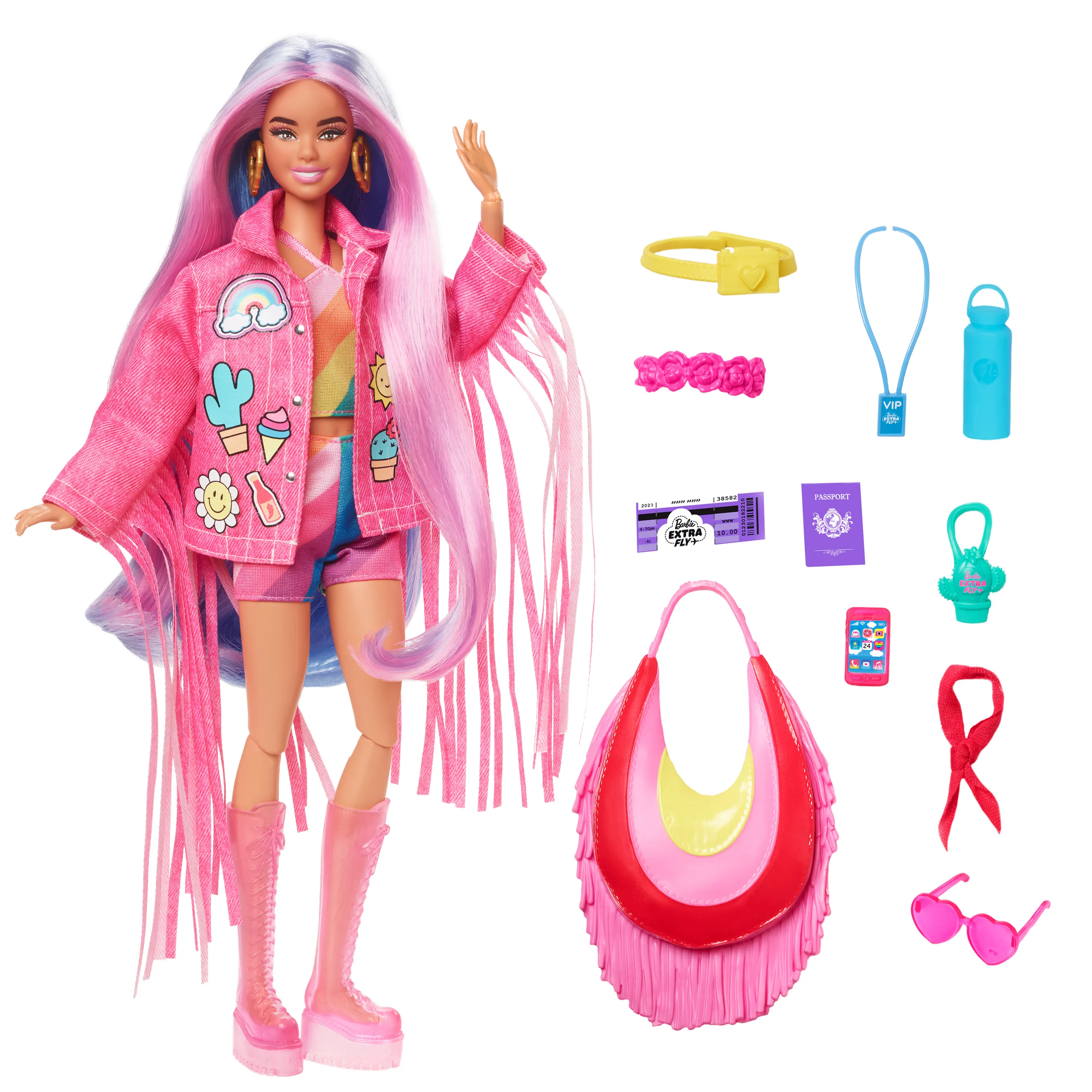Mattel Barbie Extra Fly - Barbie doll in desert look