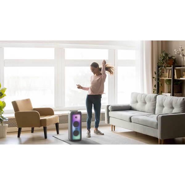 LEDWOOD Drop 400 Bluetooth lattiakaiutin, musta