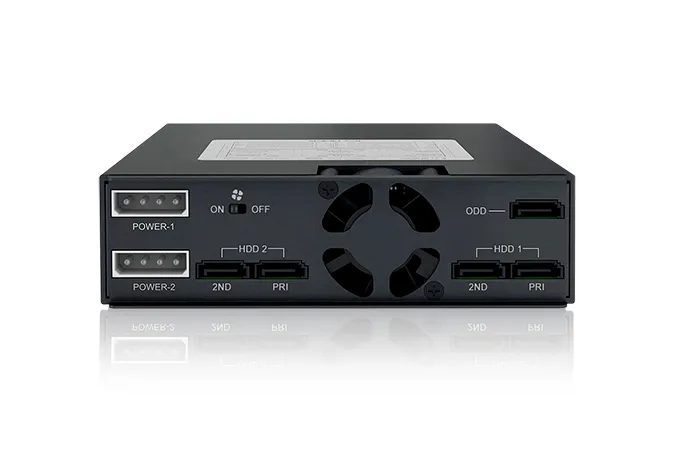 ICY DOCK 2x 2.5" SATA/SAS + Slim-ODD SATA to 1x 5.25" bay mobile rack