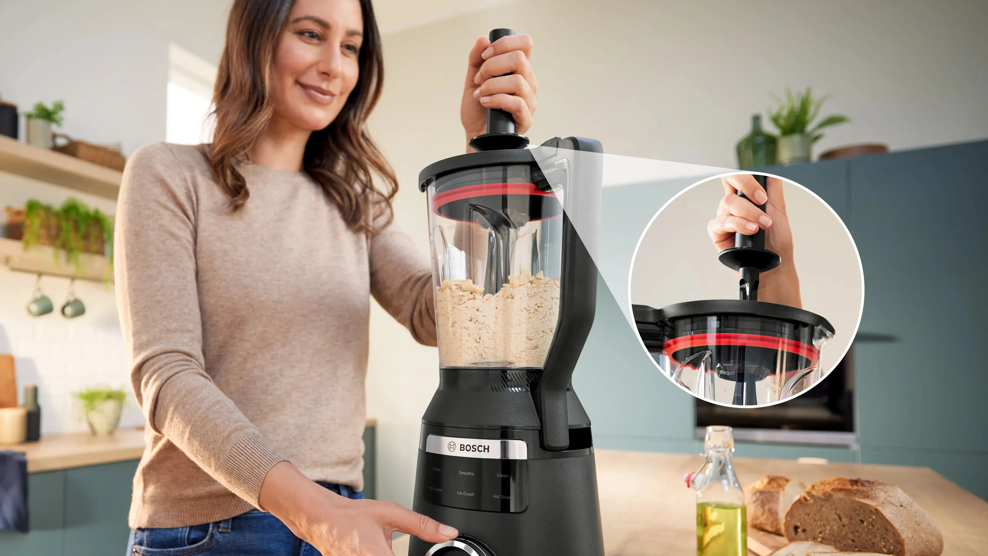 Bosch Serie 6 VitaPower MMB6652B 1800 W 2 l blender, svart