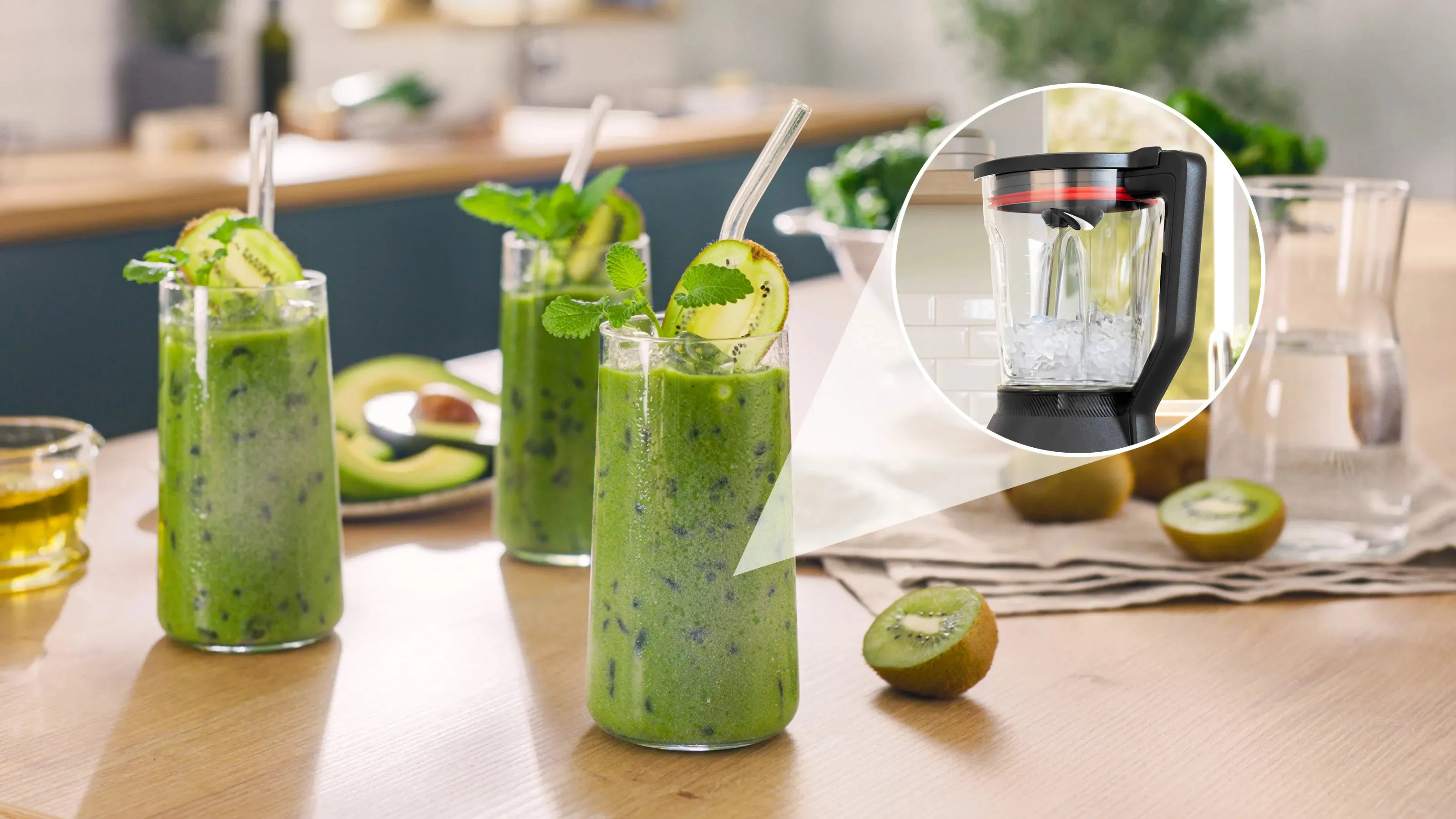 Bosch Serie 6 VitaPower MMB6652B 1800 W 2 l blender, svart