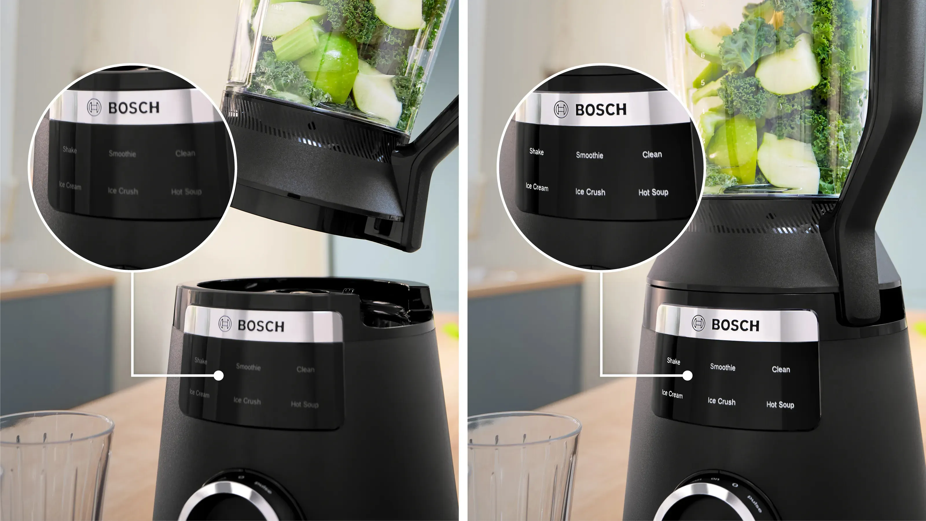 Bosch Serie 6 VitaPower MMB6652B 1800 W 2 l -tehosekoitin, musta