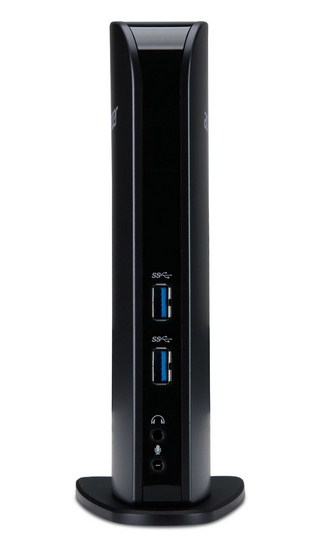 Acer Universal USB 3.0 Docking Station - Telakointiasema - ( USB ) - GigE - 90 watt malleihin TravelMate B113, P633, P643, P653