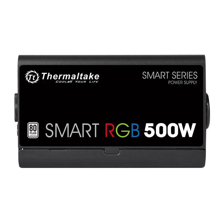 Thermaltake Smart RGB 500W - Power supply, 80 Plus White