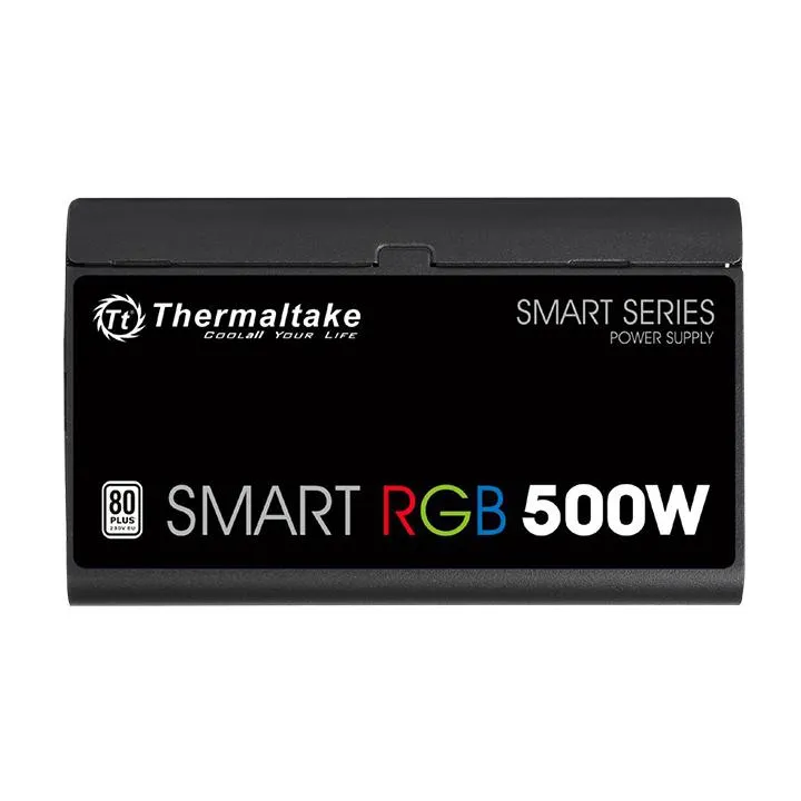 Thermaltake Smart RGB 500W - Power supply, 80 Plus White