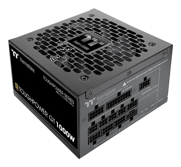 Thermaltake ToughPower GT ATX3.1/GEN5 1000W - nätaggregat, 80 Plus Gold Thermaltake ToughPower GT ATX3.1/GEN5 1000W - nätaggregat, 80 Plus Gold