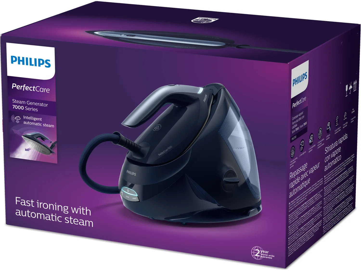 Philips PerfectCare 7000 Series PSG7130 Dampstrygejern 2100W