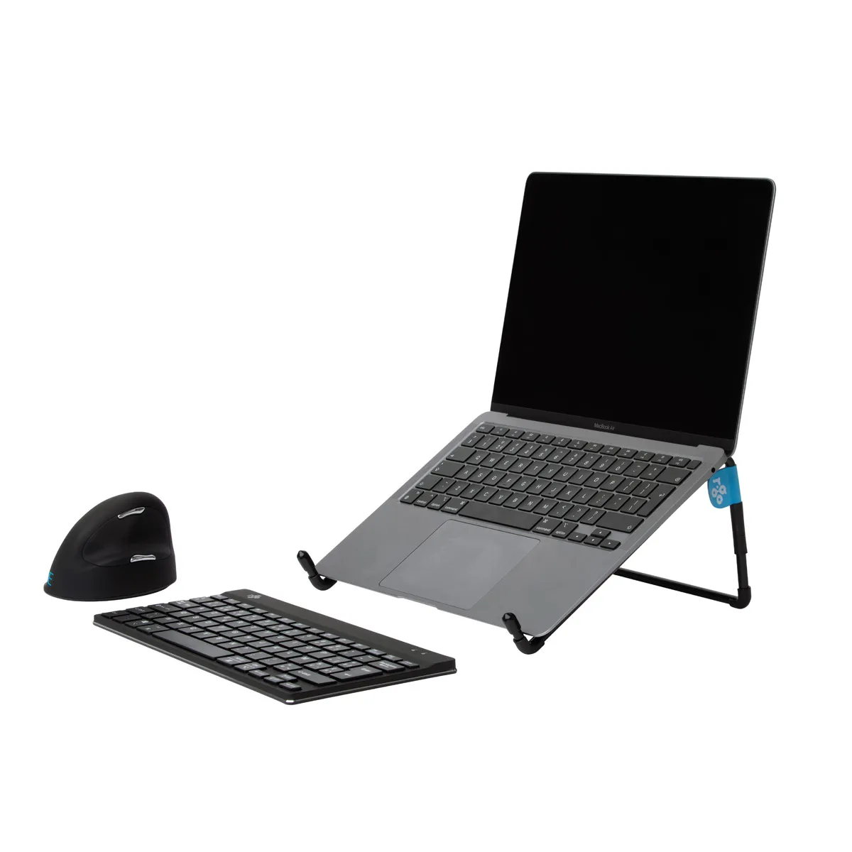 R-Go Steel Travel Laptop Stand Black
