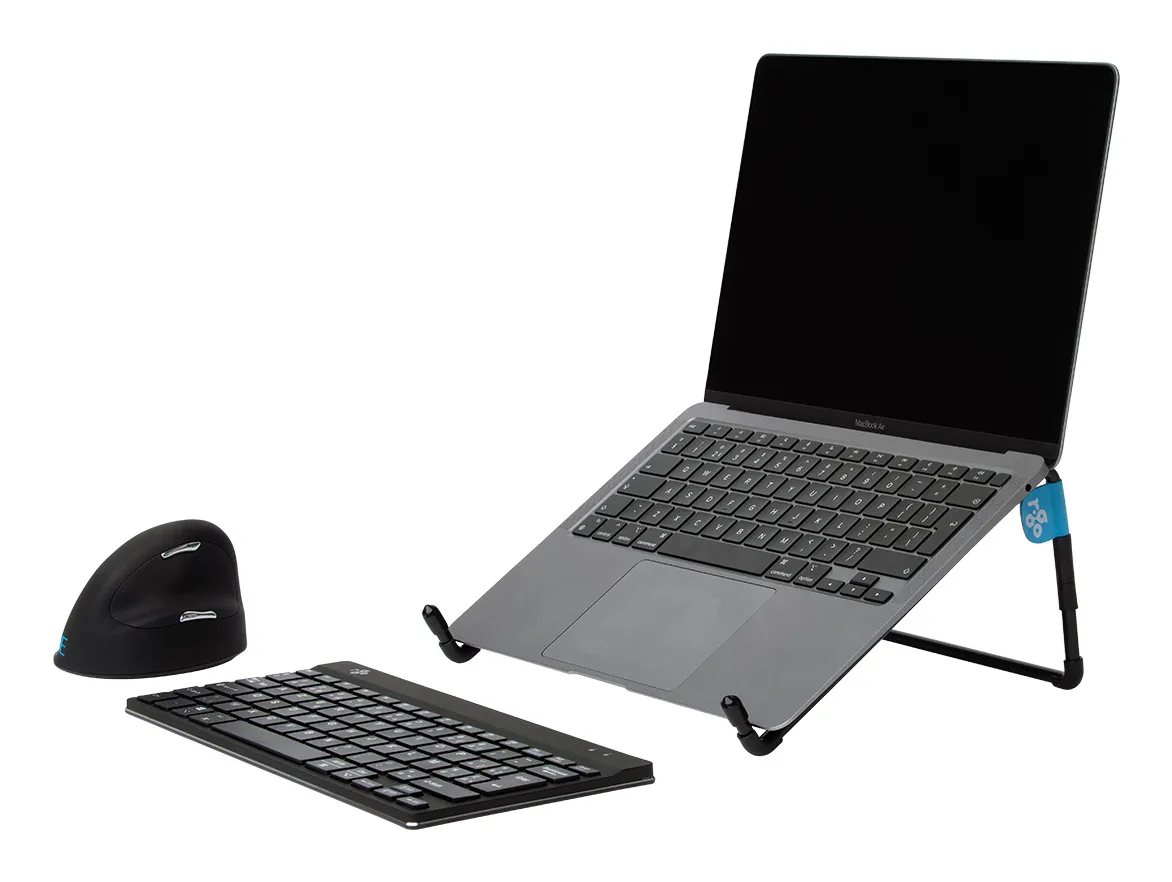 R-Go Steel Travel Laptop Stand Black