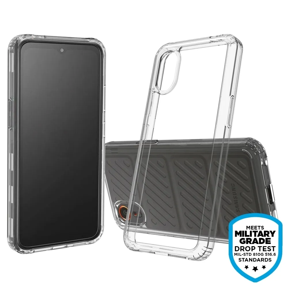 Screenor Bumper Galaxy Xcover 7 -suojakuori, Läpinäkyvä