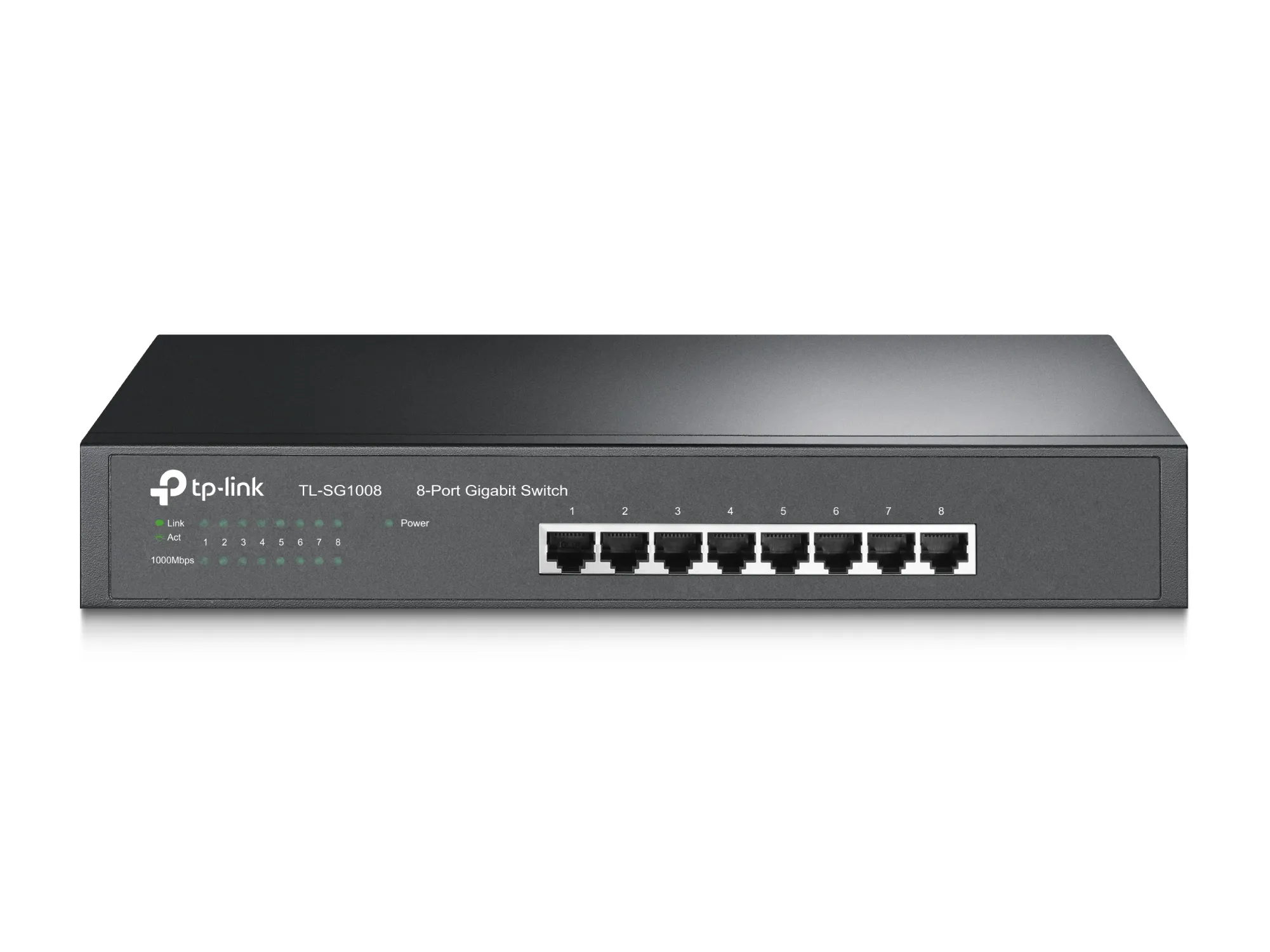 TP-LINK 8port Gigabit Switch 19in-Rack