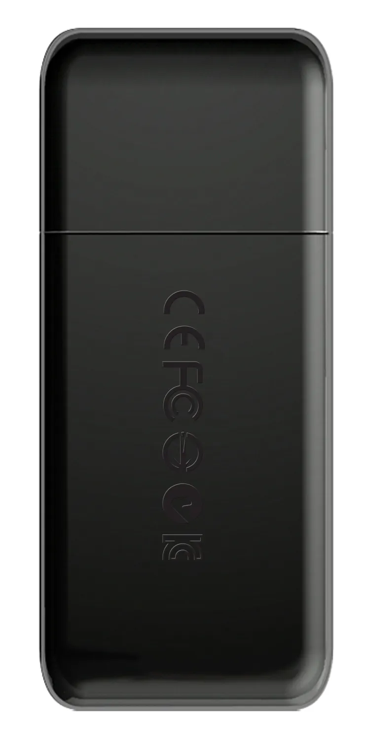 Transcend RDF5 USB 3.1 Kortinlukija, Musta (2-in-1)