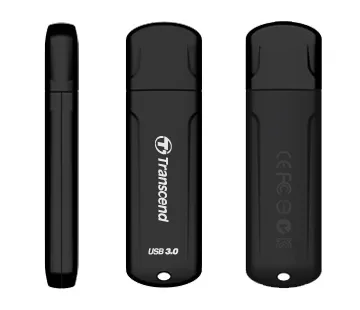 Transcend JetFlash 750 USB 3.1 Gen 1 64GB memory stick, Black