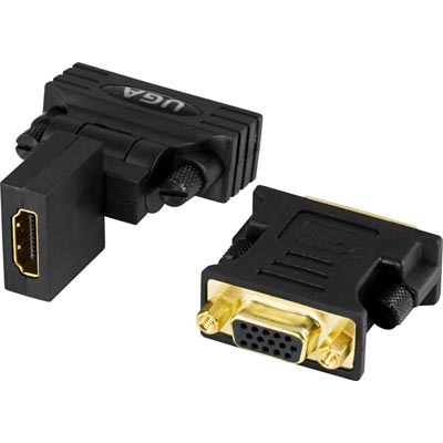 DELTACO, USB 2.0 - DVI/HDMI/VGA-adapteri, toimii lis&auml;n&auml;yt&ouml;nohjaimena