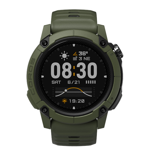 Coros Nomad 48mm Sports Watch, Green